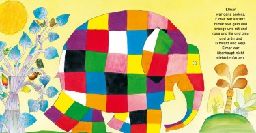 ©Thienemann Abbildung aus dem Bilderbuch vom bunten Elefanten