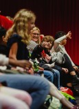 Eine Schulklasse im Kinosaal beim 37. KinderKinoFest Düsseldorf